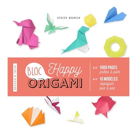 Bloc happy origami