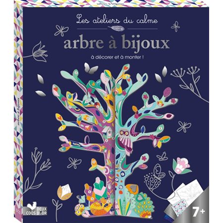 Arbre à bijoux : 7+ : À décorer et à monter ! : Les ateliers du calme