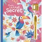 Mon carnet secret : Jungle : Avec cadenas à code ! + 1 stylo encre invisible + lumière magique !
