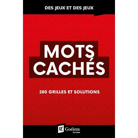 Mots cachés : Des jeux et des jeux