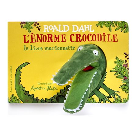 L'énorme crocodile : Le livre marionnette