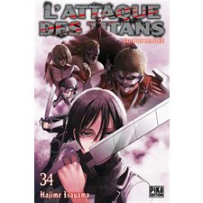 L'attaque des titans T.34 : Manga : Édition limitée : Inclus 2 cartes postales, 1 ex-libris, 1 livre : ADT