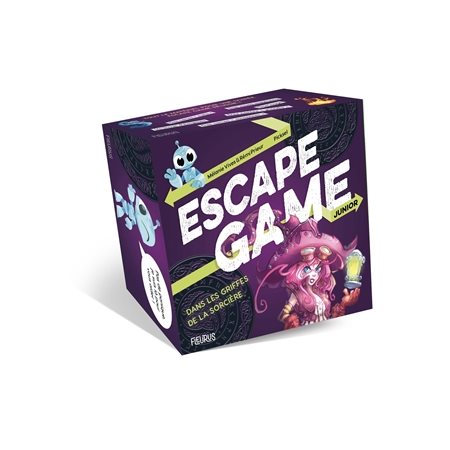 Dans les griffes de la sorcière : Escape game junior : 9 ans et + : 1 à 6 joueurs