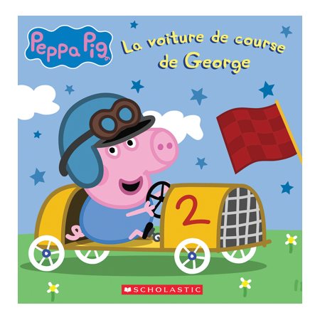 La voiture de course de George : Pegga Pig : Souple