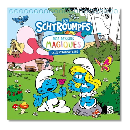 La Schtroumpfette : Mes dessins magiques : Les schtroumpfs