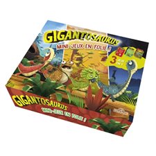 Gigantosaurus : Mini-jeux en folie ! : 100 cartes de jeu + 1 livret avec les règles des jeux