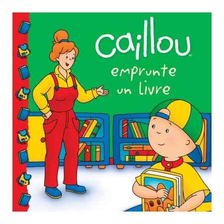 Caillou emprunte un livre : AVC