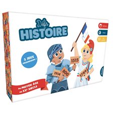 Défis histoire : Dès 8 ans : 5 jeux progressif ! : Du moyen âge au XXe siècle