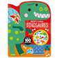 Dinosaures : Mon livre de coloriages : Plus de 100 autocollants