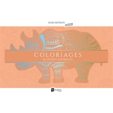 Coloriages : 60 dessins inspirants : Zone détente géante