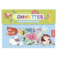 Parents et bébés animaux : Ma pochette de 100 gommettes