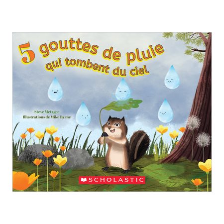 5 gouttes de pluie qui tombent du ciel : Souple