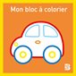 Voiture : Mon bloc à colorier
