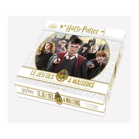 Harry Potter : Le jeu des 4 maisons : À vous de jouer pour faire gagner votre maison ! : Dès 8 ans : À partir de 4 joueurs