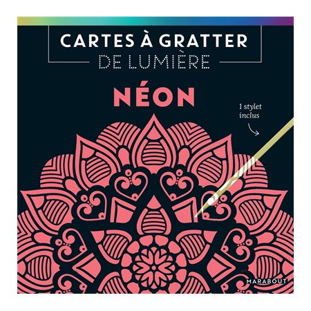 Cartes à gratter de lumière : Néon