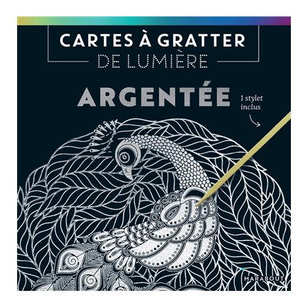 Cartes à gratter de lumière : Argentée