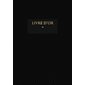 Livre d'or : noir : 31 X 22 cm : 130 pages