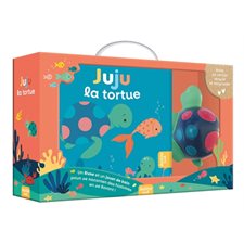 Juju la tortue : Mon premier livre de bain : Livre + 1 jouet tortue offert