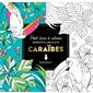 Caraïbes : Petit livre à colorier : Sérénité & créativité