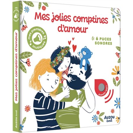 Mes jolies comptines d'amour : Mes premières musiques