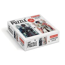 L'univers manga de Rann : Esprit puzzle : Coffret contient 2 puzzles de 420 pièces chacun