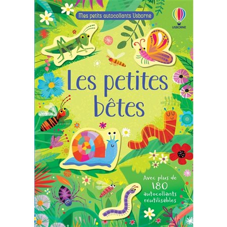 Les petites bêtes : Mes petits autocollants Usborne