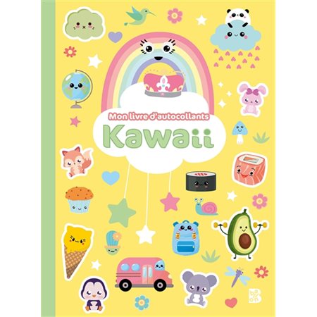 Kawaii : Mon livre d'autocollants