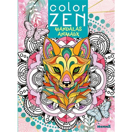 Mandalas animaux : Color zen