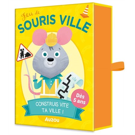 Jeu de Souris ville : Construis vite ta ville ! : Dès 5 ans : 2 à 4 joueurs