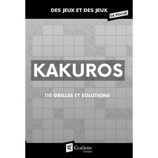 Kakuros hiver 2022 : Des jeux et des jeux de poche