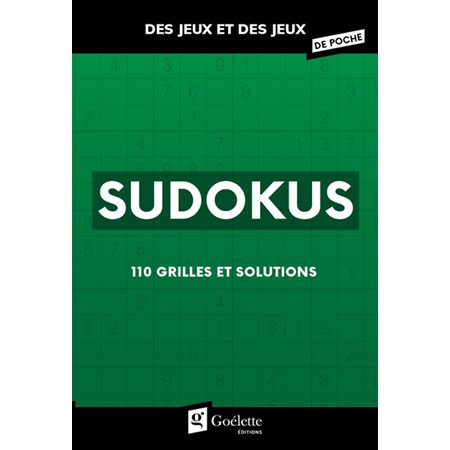 Sudokus hiver 2022 : Des jeux et des jeux de poche