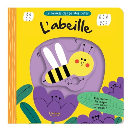 L'abeille : Le monde des petites bêtes : Livre cartonné