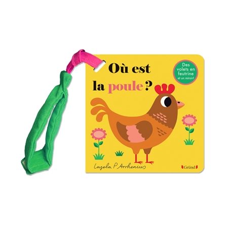 Où est la poule ? : Livre poussette