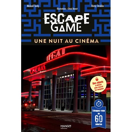Escape game : Une nuit au cinéma : Échappez-vous en 60 minutes
