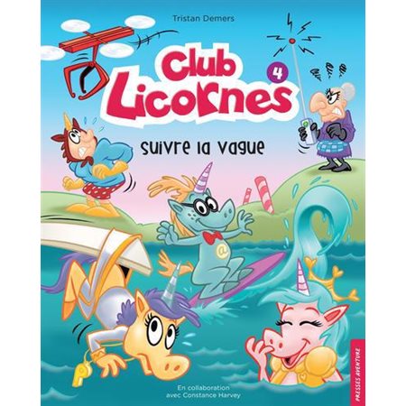 Club Licornes T.04 : Suivre la vague : Bande dessinée