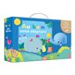 Au bain, bébé éléphant : Coffret Mon premier livre de bain : 1 livre + 1 jouet pour le bain