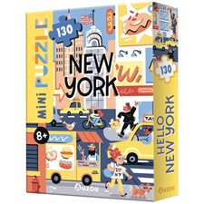 Hello New York : Mini puzzle : 8+ : 130 pièces