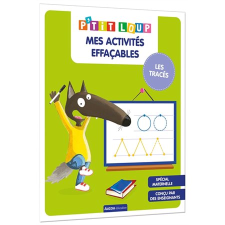 P''tit Loup : Mes activités effaçables : Les tracés