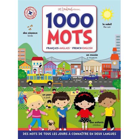 1000 mots français-anglais, french-english