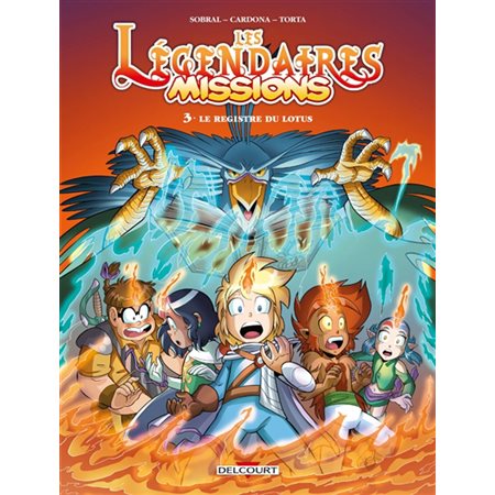 Les légendaires : Missions T.03 : Le registre du lotus : Bande dessinée