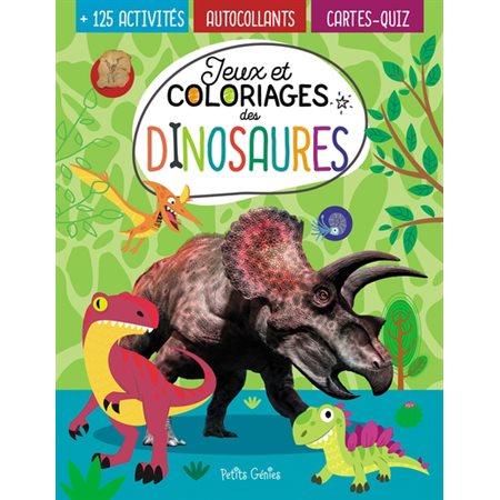 Jeux et coloriages des dinosaures