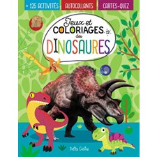 Jeux et coloriages des dinosaures