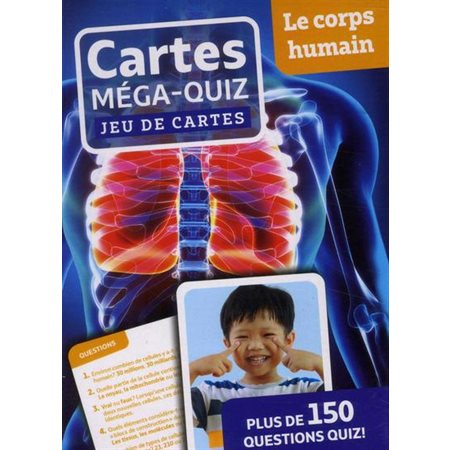 Cartes méga-quiz : Le corps humain : 6+