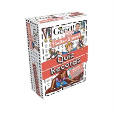 Quiz records : 50 cartes de jeu sur les records : Dr Good! kids. 1 livre, 2 jeux !