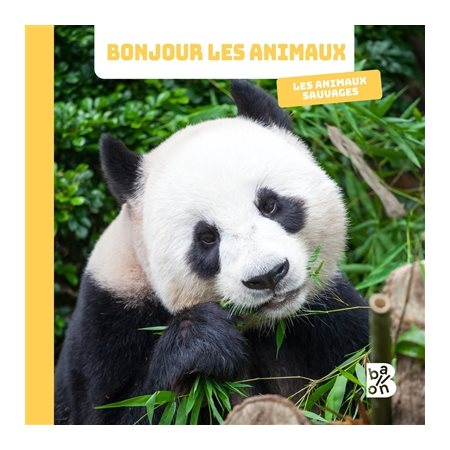 Les animaux sauvages : Bonjour les animaux !