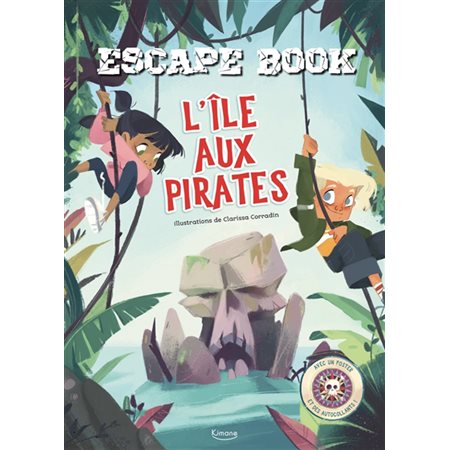 L'île aux pirates : Escape book