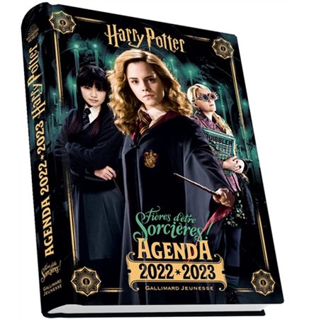 Harry Potter : Agenda 2022-2023 : Fières d'être sorcières ! : 1 jour  /  1 page : De septembre 2022 à août 2023