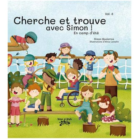 Cherche et trouve avec Simon ! T.03 : En camp d'été