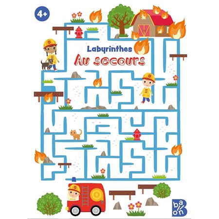 Au secours : Labyrinthes : 4+