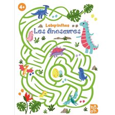 Les dinosaures : Labyrinthes : 4+